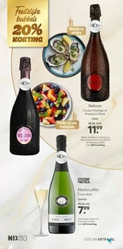 Bellussi Cuvee Prestige of Prosecco Rosé aanbieding bij Mitra – geldig van 16.03.2026 t/m 05.04.2026