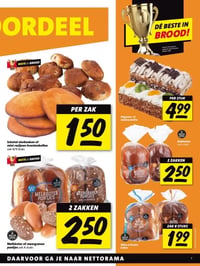 Melkbollen aanbieding bij Nettorama – geldig van 01.01.2026 t/m 11.01.2026