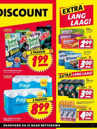 Sultana fruitbiscuit aanbieding bij Nettorama – geldig van 01.01.2026 t/m 11.01.2026