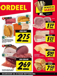 Bakbacon of streaky bakbacon aanbieding bij Nettorama – geldig van 01.01.2026 t/m 11.01.2026