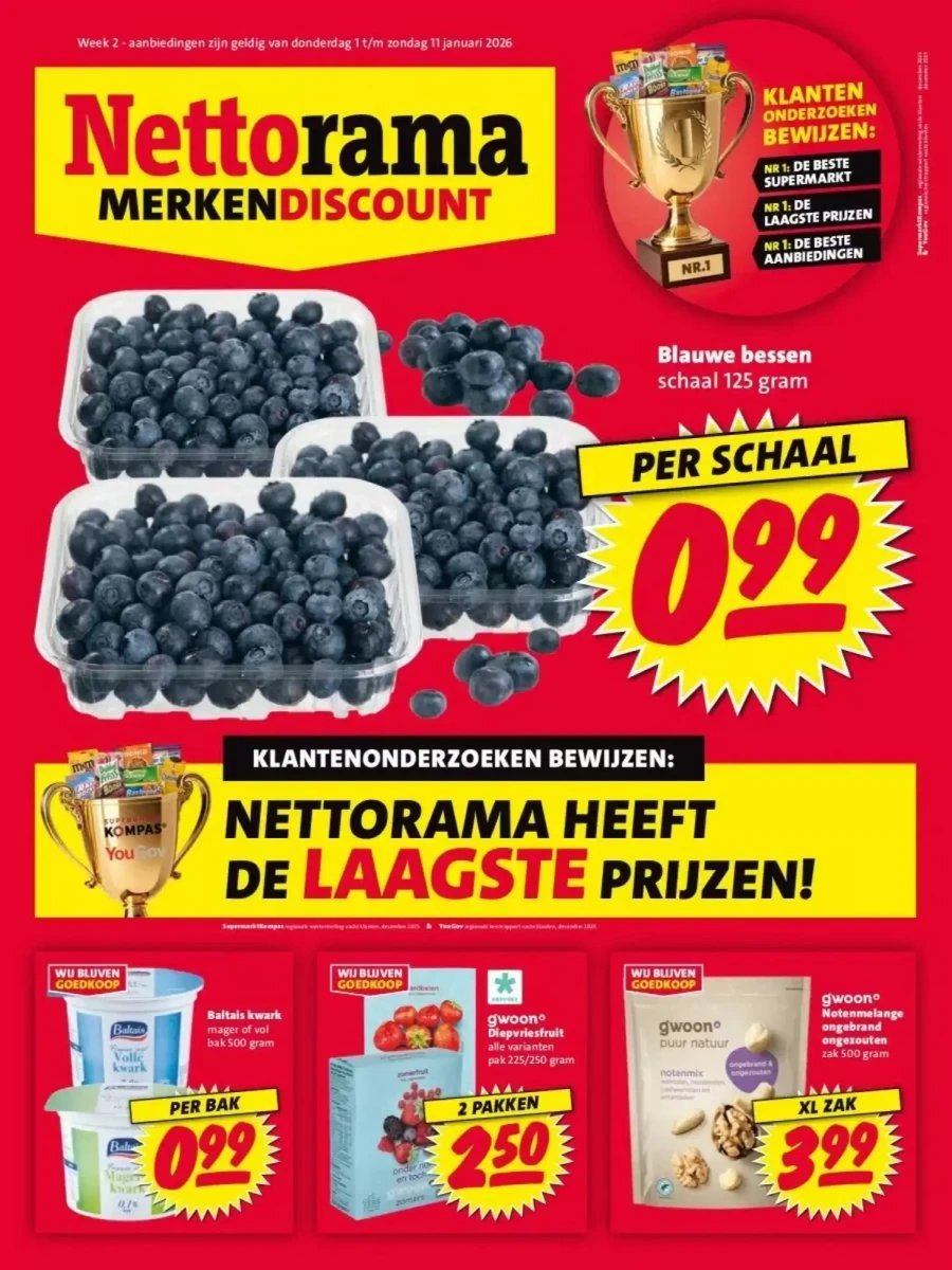 Nettorama folder – pagina 1