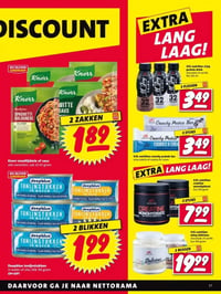 Knorr maaltijdmix of saus aanbieding bij Nettorama – geldig van 01.01.2026 t/m 11.01.2026