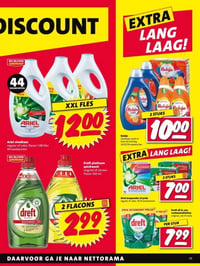 Dreft all in one vaatwastabletten original aanbieding bij Nettorama – geldig van 01.01.2026 t/m 11.01.2026