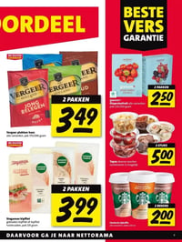 Starbucks ijskoffie aanbieding bij Nettorama – geldig van 01.01.2026 t/m 11.01.2026