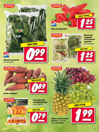 Spinazie gewassen aanbieding bij Nettorama – geldig van 01.06.2026 t/m 07.06.2026