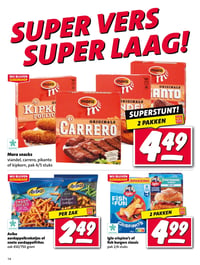 Aviko aardappelkroketjes of zoete aardappelfrites zak 450/750 gram aanbieding bij Nettorama – geldig van 01.06.2026 t/m 07.06.2026