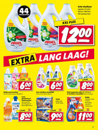 Ariel vloeibaar regular of color flacon 1.98 liter 44 wasbeurten aanbieding bij Nettorama – geldig van 02.02.2026 t/m 08.02.2026