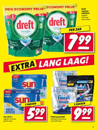 Dreft vaatwas tabletten original all in one zak 41 stuks aanbieding bij Nettorama – geldig van 02.03.2026 t/m 08.03.2026