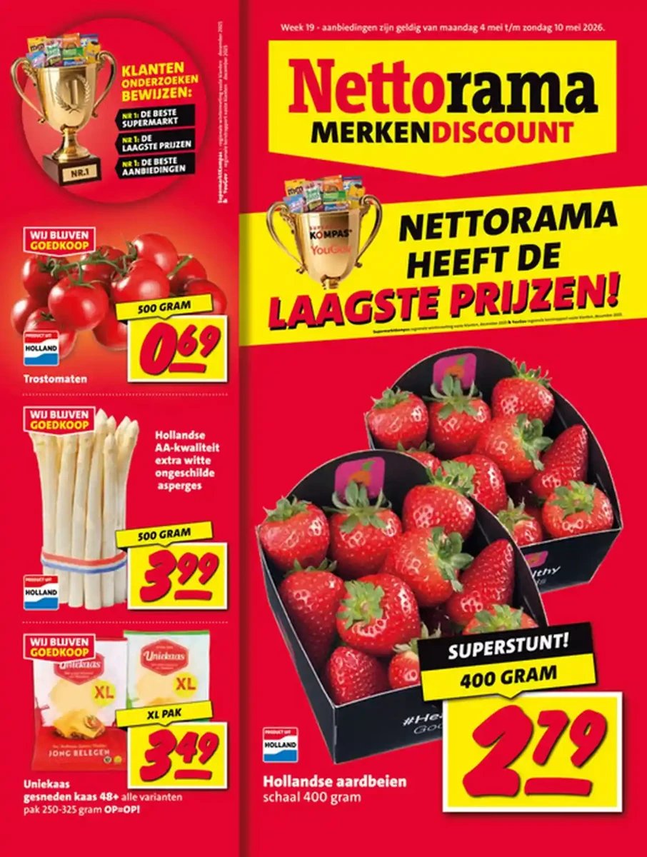 Nettorama folder – pagina 1