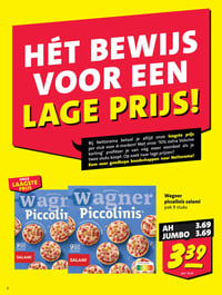 Wagner piccolinis salami pak 9 stuks aanbieding bij Nettorama – geldig van 06.04.2026 t/m 12.04.2026