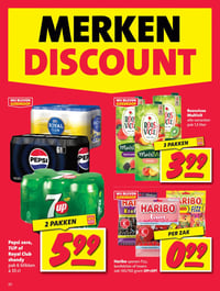 Pepsi zero, 7UP of Royal Club shandy pak 6 blikken à 33 cl aanbieding bij Nettorama – geldig van 09.02.2026 t/m 15.02.2026