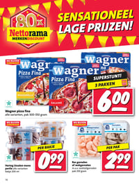 Wagner pizza fina aanbieding bij Nettorama – geldig van 09.03.2026 t/m 15.03.2026