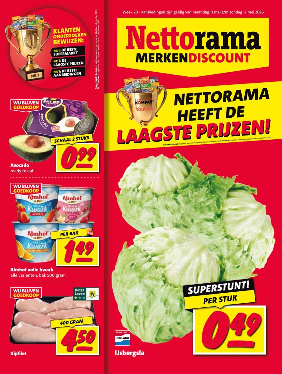 Nettorama folder – pagina 1