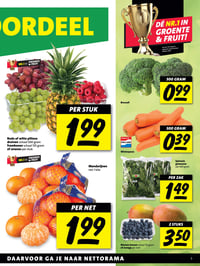 Broccoli aanbieding bij Nettorama – geldig van 12.01.2026 t/m 18.01.2026