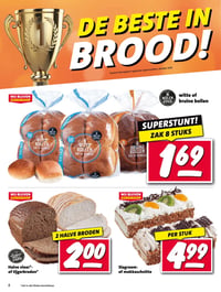 Halve vloer- of tijgerbroden aanbieding bij Nettorama – geldig van 13.04.2026 t/m 19.04.2026