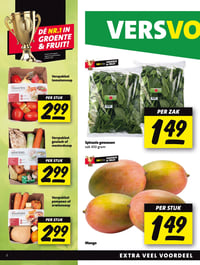 Spinazie gewassen aanbieding bij Nettorama – geldig van 16.02.2026 t/m 22.02.2026