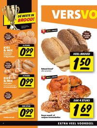 Robuust brood* alle varianten aanbieding bij Nettorama – geldig van 16.02.2026 t/m 22.02.2026