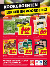 Vivera spekjes pak 175 gram aanbieding bij Nettorama – geldig van 16.03.2026 t/m 22.03.2026