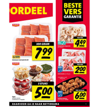 Surimi chunks aanbieding bij Nettorama – geldig van 19.01.2026 t/m 25.01.2026