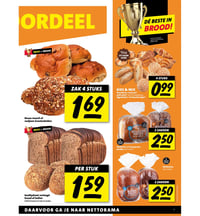 Melkboter of meergranen puntjes aanbieding bij Nettorama – geldig van 19.01.2026 t/m 25.01.2026