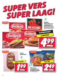 Aviko zoete aardappelfrites of aardappelkroketjes zak 450/750 gram aanbieding bij Nettorama – geldig van 20.04.2026 t/m 26.04.2026