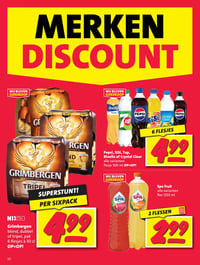 Pepsi, SiSi, 7up, Rivella of Crystal Clear alle varianten flesje 500 ml OP=OP! aanbieding bij Nettorama – geldig van 20.04.2026 t/m 26.04.2026