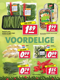 Haricots verts, peulen of sugar snaps aanbieding bij Nettorama – geldig van 22.12.2025 t/m 28.12.2025