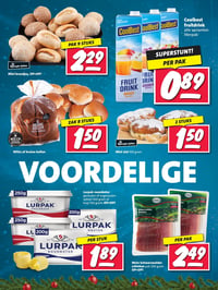 Bijzonder lekker Mini stol 100 gram aanbieding bij Nettorama – geldig van 22.12.2025 t/m 28.12.2025