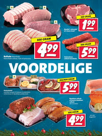 Varkenshaas culinair bruschetta aanbieding bij Nettorama – geldig van 22.12.2025 t/m 28.12.2025