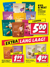 g'woon walnoten ongebrand en ongezouten zak 500 gram aanbieding bij Nettorama – geldig van 23.02.2026 t/m 01.03.2026