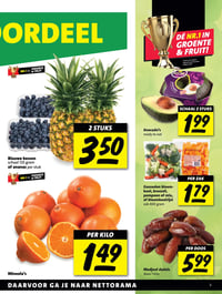 ananas aanbieding bij Nettorama – geldig van 23.02.2026 t/m 01.03.2026