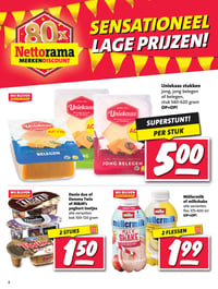 Müllermilk of milkshake aanbieding bij Nettorama – geldig van 23.03.2026 t/m 29.03.2026