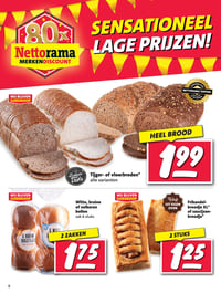 Tijger- of vloerbroden* alle varianten aanbieding bij Nettorama – geldig van 23.03.2026 t/m 29.03.2026