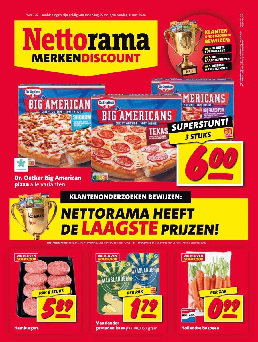 Nettorama folder – pagina 1