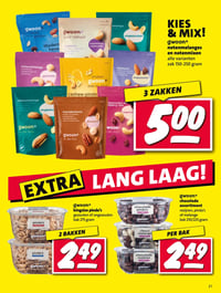 KIES & MIX! g'woon notenmelanges en notenmixen alle varianten zak 150-250 gram aanbieding bij Nettorama – geldig van 30.03.2026 t/m 05.04.2026
