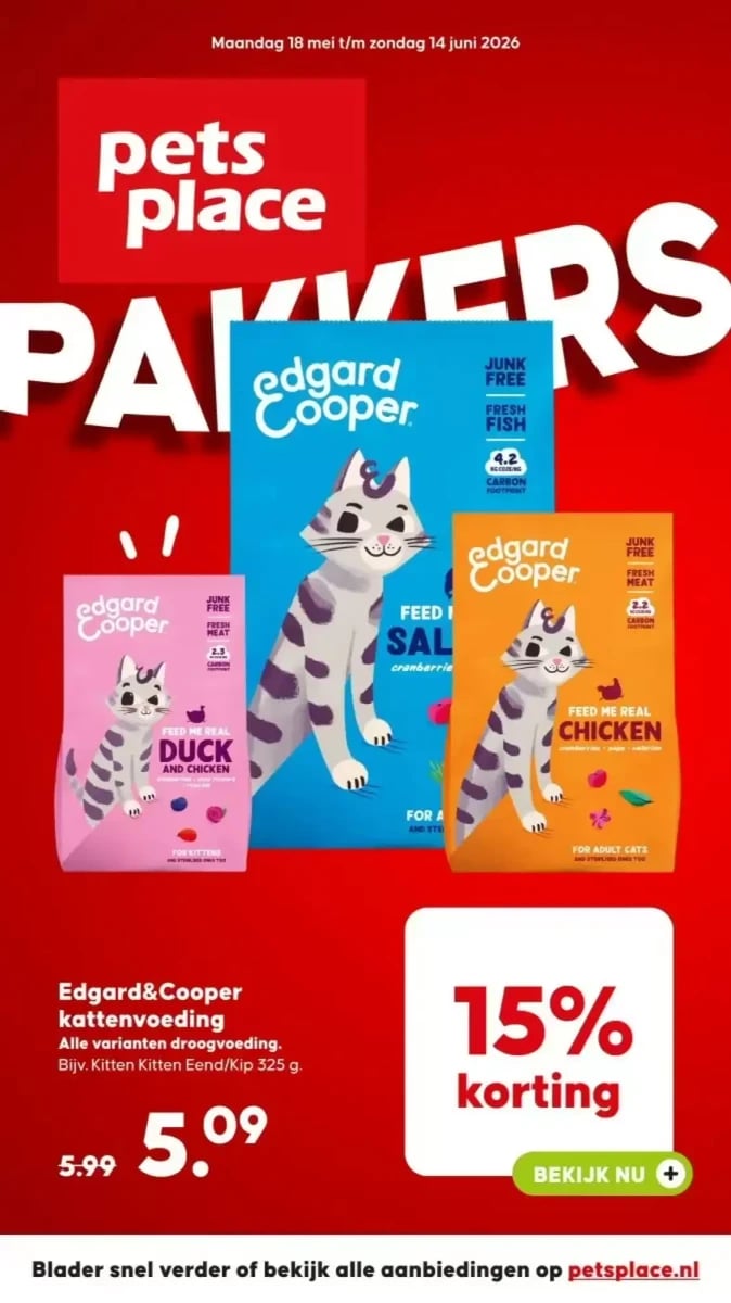Pets Place folder – pagina 1
