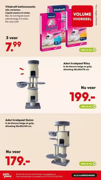 Adori krabpaal Quinn aanbieding bij Pets-place – geldig van 23.02.2026 t/m 22.03.2026
