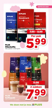 PLUS Koffiepads aanbieding bij Plus – geldig van 01.04.2026 t/m 07.04.2026