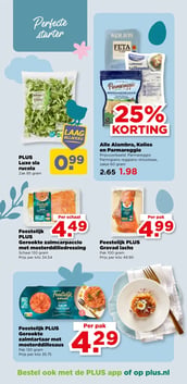Feestelijk PLUS Gravad lachs aanbieding bij Plus – geldig van 01.04.2026 t/m 07.04.2026