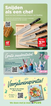 chefwaardige messen van Zwilling aanbieding bij Plus – geldig van 01.04.2026 t/m 07.04.2026