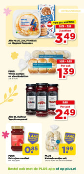 Alle St. Dalfour Vruchtenspread aanbieding bij Plus – geldig van 01.04.2026 t/m 07.04.2026