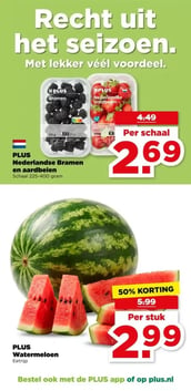 PLUS Nederlandse Bramen en aardbeien aanbieding bij Plus – geldig van 03.06.2026 t/m 09.06.2026