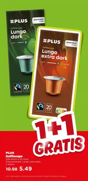 Koffiecups aanbieding bij Plus – geldig van 04.02.2026 t/m 10.02.2026