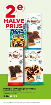 De Ruijter en Venz Hagel en vlokken aanbieding bij Plus – geldig van 04.02.2026 t/m 10.02.2026