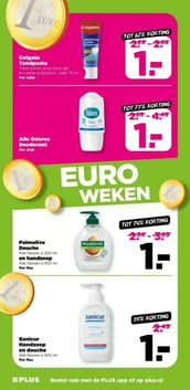 Palmolive Douche en handzeep aanbieding bij Plus – geldig van 07.01.2026 t/m 13.01.2026