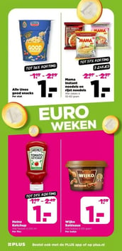 Alle Unox good snacks aanbieding bij Plus – geldig van 07.01.2026 t/m 13.01.2026