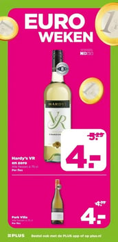 Hardy's VR en zero aanbieding bij Plus – geldig van 07.01.2026 t/m 13.01.2026