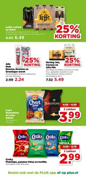 Lay's Sensations en oven baked aanbieding bij Plus – geldig van 08.04.2026 t/m 14.04.2026