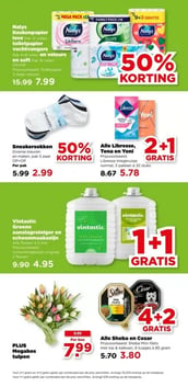 Sneakersokken aanbieding bij Plus – geldig van 08.04.2026 t/m 14.04.2026