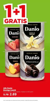 Alle Danio Romige kwark aanbieding bij Plus – geldig van 08.04.2026 t/m 14.04.2026
